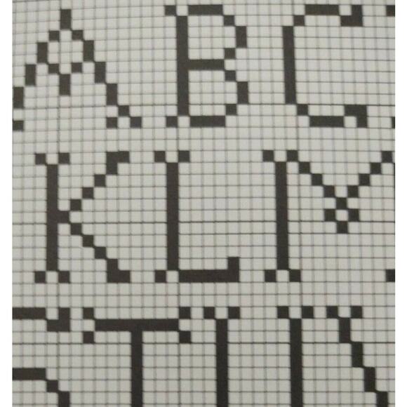 Leisure Arts Charted Alphabets and Borders Cross Stitch Patterns Flowers - Picture 6 of 6